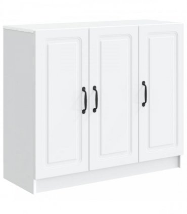 vidaXL Sideboard White 89 x 34.5 x 77 cm Engineered Wood — V0672202924