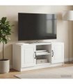 vidaXL TV Cabinet White 102 x 34.5 x 47 cm Engineered Wood