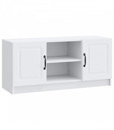 vidaXL TV Cabinet White 102 x 34.5 x 47 cm Engineered Wood