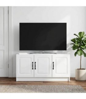 vidaXL TV Cabinet White 99 x 34.5 x 47 cm Engineered Wood — V0672202931