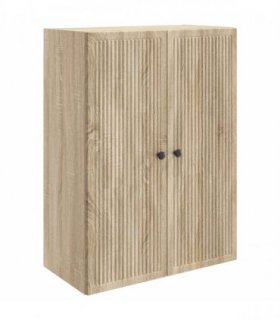 vidaXL Wall-Mounted Cabinet Sonoma Oak 66 x 34.5 x 90 cm