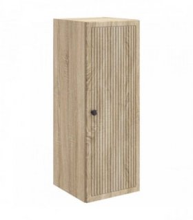 vidaXL Wall-Mounted Cabinet Sonoma Oak 33 x 34.5 x 90 cm