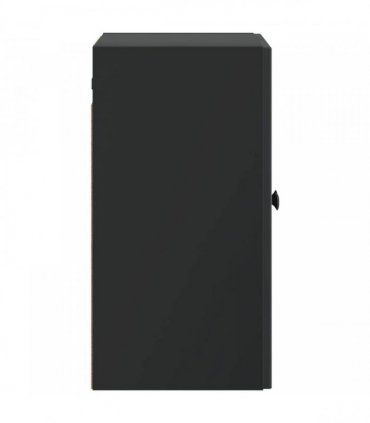 vidaXL Wall-Mounted Cabinet Black 59 x 31 x 60 cm Engineered Wood