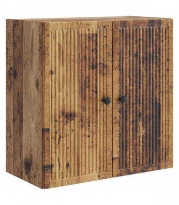 vidaXL Wall-Mounted Cabinet Old Wood 59 x 31 x 60 cm Engineered Wood