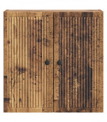 vidaXL Wall-Mounted Cabinet Old Wood 59 x 31 x 60 cm Engineered Wood