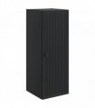 vidaXL Wall-Mounted Cabinet Black 33 x 34.5 x 90 cm Engineered Wood