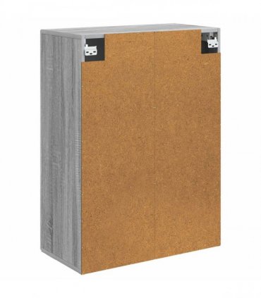 vidaXL Wall-Mounted Cabinet Grey Sonoma 66 x 34.5 x 90 cm