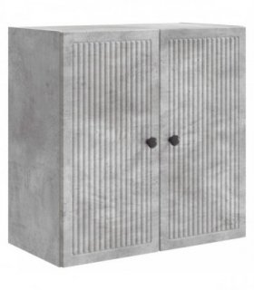 vidaXL Wall-Mounted Cabinet Concrete Grey 59 x 31 x 60 cm