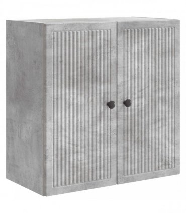 vidaXL Wall-Mounted Cabinet Concrete Grey 59 x 31 x 60 cm
