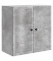 vidaXL Wall-Mounted Cabinet Concrete Grey 59 x 31 x 60 cm