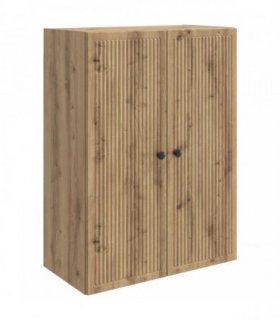 vidaXL Wall-Mounted Cabinet Artisan Oak 66 x 34.5 x 90 cm