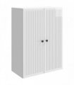 vidaXL Wall-Mounted Cabinet High Gloss White 66 x 34.5 x 90 cm