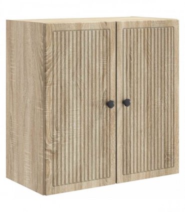 vidaXL Wall-Mounted Cabinet Sonoma Oak 59 x 31 x 60 cm Engineered Wood