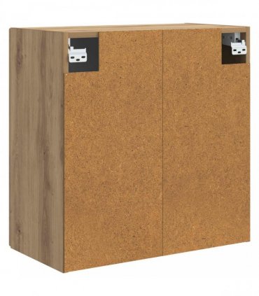 vidaXL Wall-Mounted Cabinet Artisan Oak 59 x 31 x 60 cm