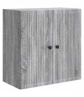 vidaXL Wall-Mounted Cabinet Grey Sonoma 59 x 31 x 60 cm