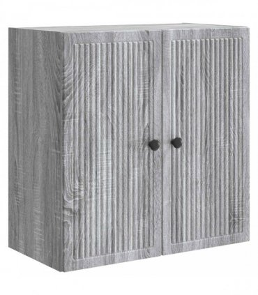 vidaXL Wall-Mounted Cabinet Grey Sonoma 59 x 31 x 60 cm