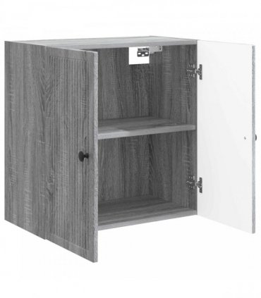 vidaXL Wall-Mounted Cabinet Grey Sonoma 59 x 31 x 60 cm