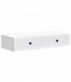 vidaXL Wall-Mounted Side Table Wall-mounted White 87.5 x 34.5 x 17 cm — V0672202961