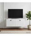 vidaXL Wall-Mounted TV Cabinet White 78.5 x 41 x 30 cm Engineered Wood