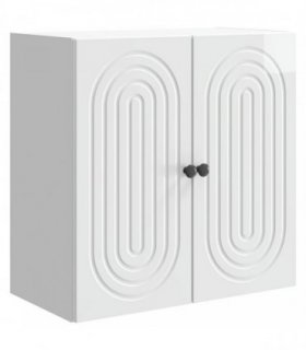 vidaXL Wall-Mounted Cabinet High Gloss White 59 x 31 x 60 cm — V0672202969