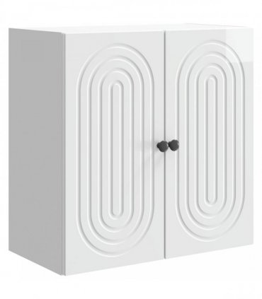 vidaXL Wall-Mounted Cabinet High Gloss White 59 x 31 x 60 cm — V0672202969