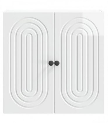 vidaXL Wall-Mounted Cabinet High Gloss White 59 x 31 x 60 cm — V0672202969