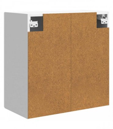 vidaXL Wall-Mounted Cabinet High Gloss White 59 x 31 x 60 cm — V0672202969
