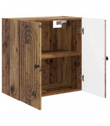 vidaXL Wall-Mounted Cabinet Old Wood 59 x 31 x 60 cm Engineered Wood — V0672202970