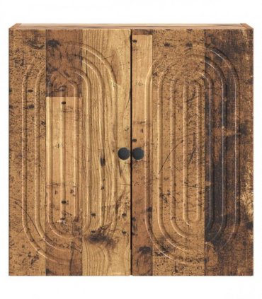 vidaXL Wall-Mounted Cabinet Old Wood 59 x 31 x 60 cm Engineered Wood — V0672202970