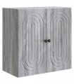 vidaXL Wall-Mounted Cabinet Grey Sonoma 59 x 31 x 60 cm — V0672202972