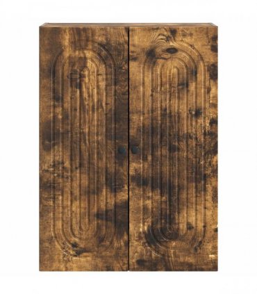 vidaXL Wall-Mounted Cabinet Smoked Oak 66 x 34.5 x 90 cm — V0672202973