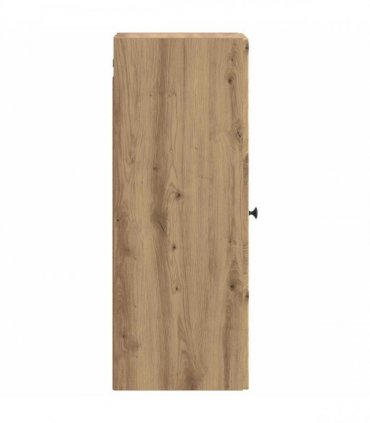 vidaXL Wall-Mounted Cabinet Artisan Oak 33 x 34.5 x 90 cm — V0672202975