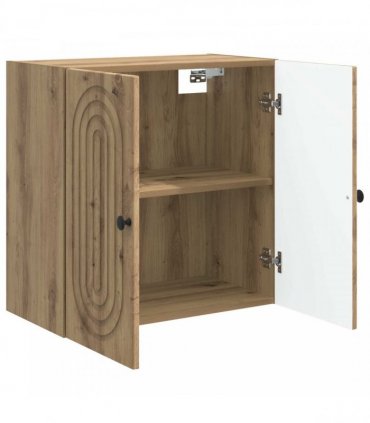 vidaXL Wall-Mounted Cabinet Artisan Oak 59 x 31 x 60 cm — V0672202976