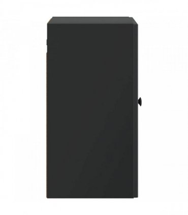 vidaXL Wall-Mounted Cabinet Black 59 x 31 x 60 cm Engineered Wood — V0672202977