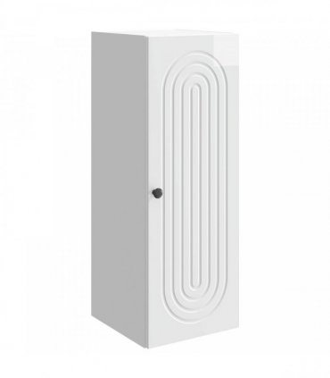 vidaXL Wall-Mounted Cabinet High Gloss White 33 x 34.5 x 90 cm — V0672202978