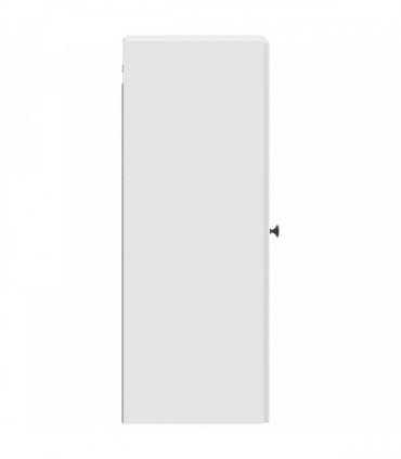 vidaXL Wall-Mounted Cabinet High Gloss White 33 x 34.5 x 90 cm — V0672202978
