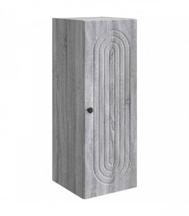 vidaXL Wall-Mounted Cabinet Grey Sonoma 33 x 34.5 x 90 cm — V0672202980