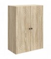 vidaXL Wall-Mounted Cabinet Sonoma Oak 66 x 34.5 x 90 cm — V0672202981