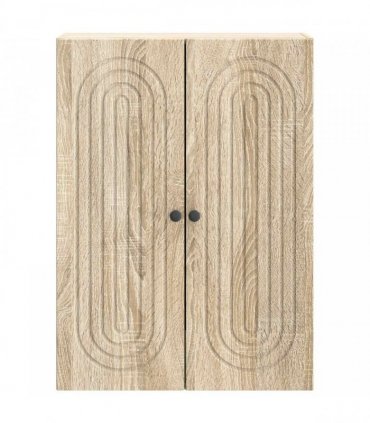 vidaXL Wall-Mounted Cabinet Sonoma Oak 66 x 34.5 x 90 cm — V0672202981
