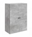 vidaXL Wall-Mounted Cabinet Concrete Grey 66 x 34.5 x 90 cm — V0672202982