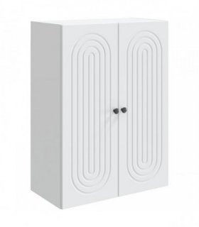 vidaXL Wall-Mounted Cabinet White 66 x 34.5 x 90 cm Engineered Wood — V0672202985