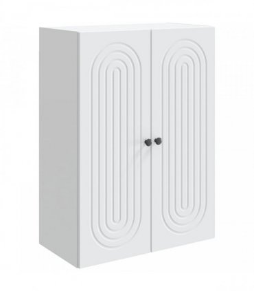 vidaXL Wall-Mounted Cabinet White 66 x 34.5 x 90 cm Engineered Wood — V0672202985
