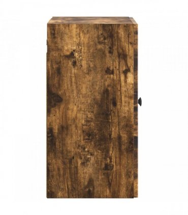 vidaXL Wall-Mounted Cabinet Smoked Oak 59 x 31 x 60 cm Engineered Wood — V0672202991