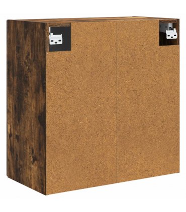 vidaXL Wall-Mounted Cabinet Smoked Oak 59 x 31 x 60 cm Engineered Wood — V0672202991