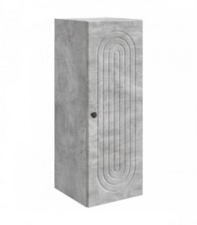 vidaXL Wall-Mounted Cabinet Concrete Grey 33 x 34.5 x 90 cm — V0672202993