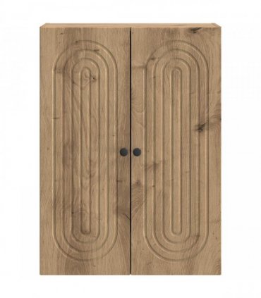 vidaXL Wall-Mounted Cabinet Artisan Oak 66 x 34.5 x 90 cm — V0672202994