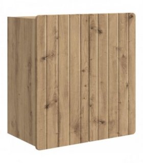 vidaXL Wall-Mounted Cabinet Artisan Oak 59 x 31 x 64 cm