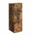 vidaXL Wall-Mounted Cabinet Smoked Oak 33 x 34.5 x 94 cm