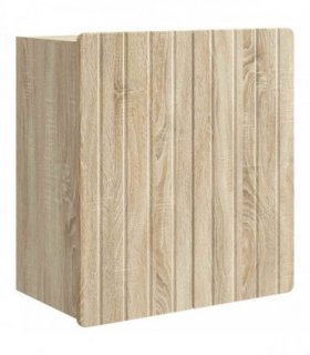vidaXL Wall-Mounted Cabinet Sonoma Oak 59 x 31 x 64 cm Engineered Wood