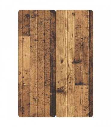 vidaXL Wall-Mounted Cabinet Old Wood 66 x 34.5 x 92 cm Engineered Wood